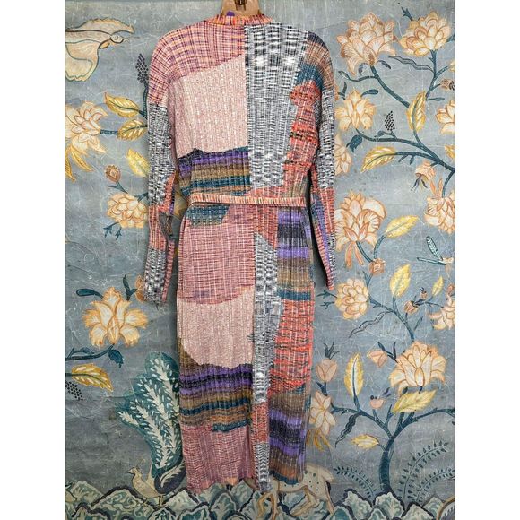 Anthropologie Patchwork Cardigan Sweater - Picture 7 of 8